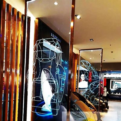 Grande tamanho de vidro Lklazee 2513 Bloco de vidro máquina de gravação a laser verde interior com 2