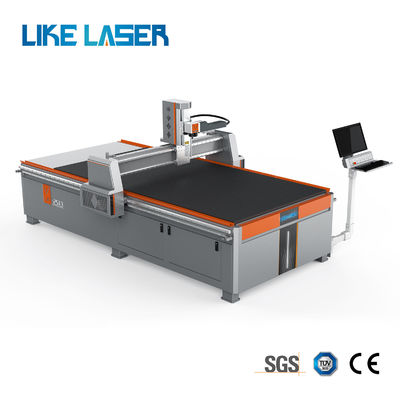 Máquina de gravação de espelhos LED Estrutura vertical Cortador a laser de vidro estêncil