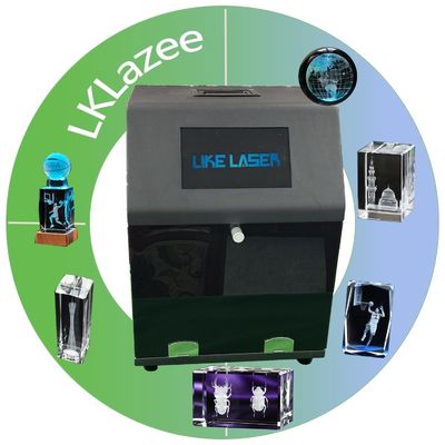 LK-IS-3DA 100000h Máquina de Engravagem de Blocos de Vidro de Cristal