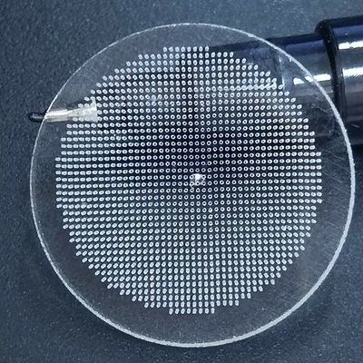 Sistema de controlo de computadores industriais Vidro de iluminação de cristal com abertura mínima de 0,3 mm