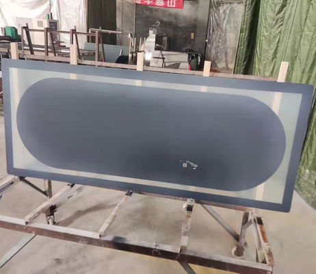 Máquina de gravura vertical de vidro personalizável para espelho inteligente espelho de banheiro