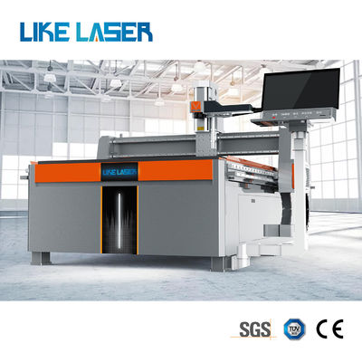 Máquina de gravação química a laser de resfriamento a ar de zinco para gravação de placas decorativas de elevadores