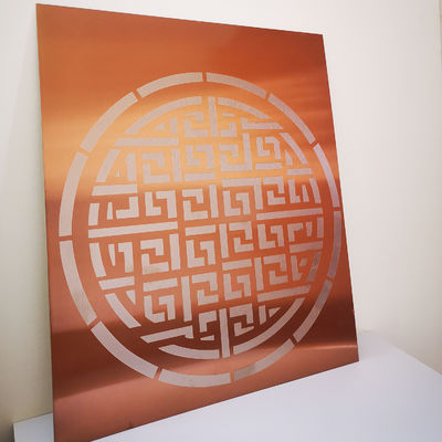Air cooling máquina de gravação em chapa chinesa a laser para decoração de chapas de aço inoxidável