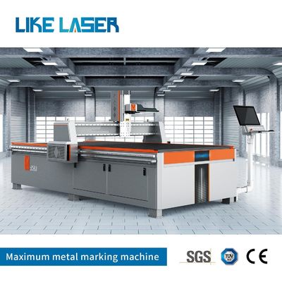 Máquina de gravação química a laser de ouro com certificação CE para gravação em chapas de aço inoxidável