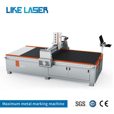 Máquina de gravação química a laser de ouro com certificação CE para gravação em chapas de aço inoxidável