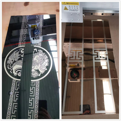 2022 Modo de Trabalho de Pulso Laser Elevador Placa Decorativa Gravação Máquina de Gravura a Laser