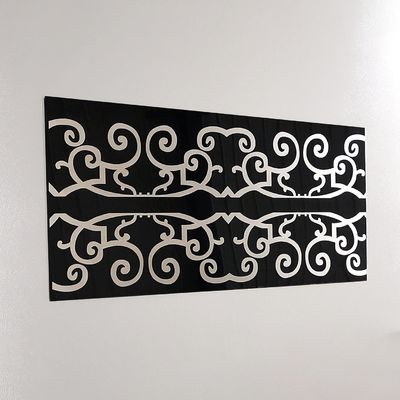 Máquina de gravação a laser CNC para decoração de hotéis em aço inoxidável 304