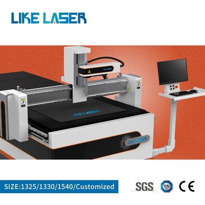 Decoração de interiores de elevadores Máquina de gravura a laser de fibra Visibilidade a laser invisível