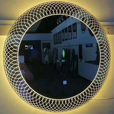 Máquina de fabricação de espelhos de parede e de banheiro Dimensão personalizada com espelho de tela LED grande