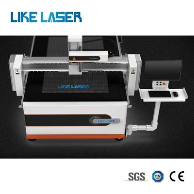 100000 horas de vida útil Máquina de gravação de aço de mesa CNC Marcação a laser de fibra Área grande