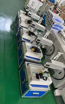 20W/30W/50W/60W/100W Jpt M7 M8 IP Máquina de Marcação a Laser de Fibra de Cores Mopa 3D para Produção de Metal Não Metálico
