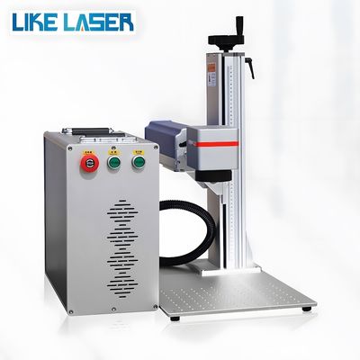 Máquina de Marcação a Laser de Ondas Contínuas para Metal 20W 30W 50W 100W Fibra de Cor Dinâmica 3D