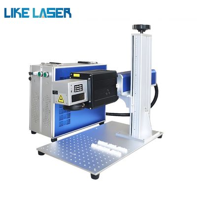 Máquina de Marcação a Laser Venda Máquina de Marcação a Laser Dividida Potência a Laser 30W Fonte a Laser Raycus Max