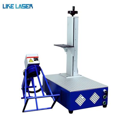 Gravador a laser de fibra de 30 W para impressora de mesa de metal cortador Bylaser Jptipg/Raycus LED Display