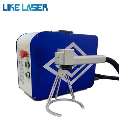 Máquina de marcação a laser de fibra 30W 50W para ouro prata latão aço inoxidável alumínio cobre gravura