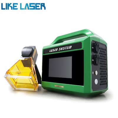 Máquina de marcação a laser de fibra 30W 50W para ouro prata latão aço inoxidável alumínio cobre gravura