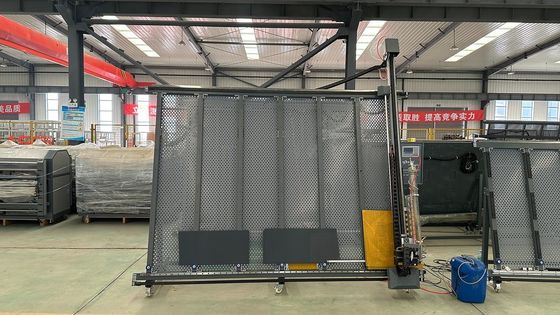 Máquina de gravação de lâmina de laser vertical de vidro para arte