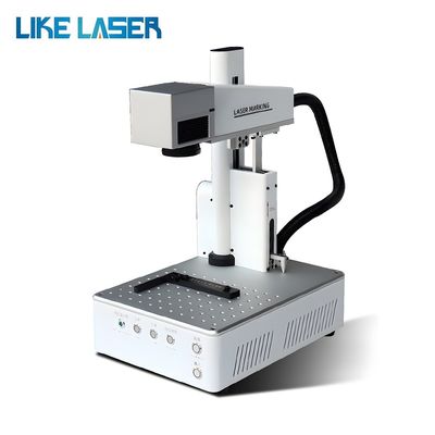 Máquina de marcação a laser de fibra 20W 30W para cartão de identificação de PVC jóias Dag Tag relógio All-in-One