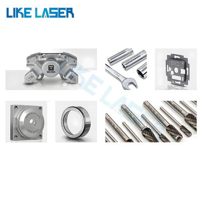 Máquina de marcação a laser de alta velocidade de tubos de PP com área de marcação de 175 mm*175 mm