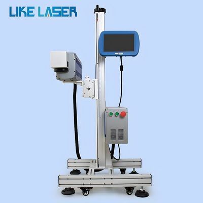 Máquina de marcação a laser de 30 W de alta velocidade com CO2 certificada CE para embalagens alimentares