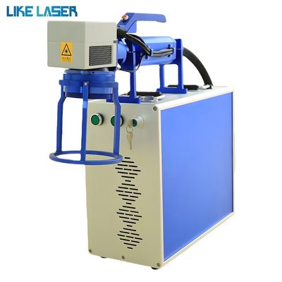 Máquina de marcação a laser portátil personalizável para pneus metálicos