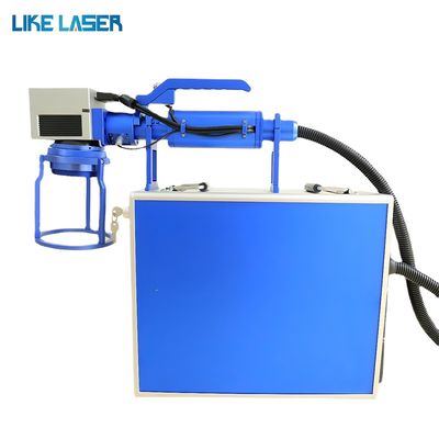 Máquina de marcação a laser portátil personalizável para pneus metálicos