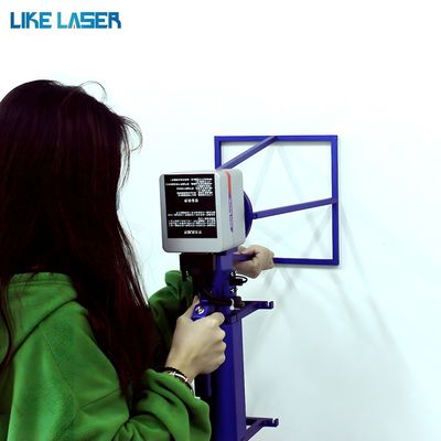 Máquina de Marcação a Laser de Fibra Portátil de 30W 50W 60W 80W 100W para Gravação de Fibra a Cores