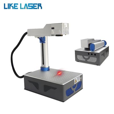 Máquina de corte de gravura de laser de marcação de fibra 3 anos Serviço pós-venda 50W 80W 100W