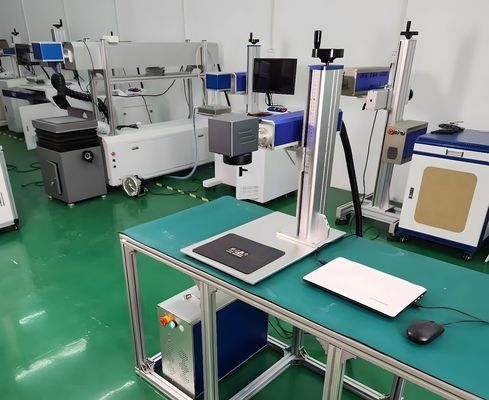 Máquina de marcação de gravadora de laser de fibras metálicas mini portáteis/CO2 UV Raycus/Max/Ipg Jpt/Mopa