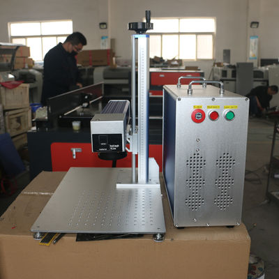 Máquina de marcação de gravadora de laser de fibras metálicas mini portáteis/CO2 UV Raycus/Max/Ipg Jpt/Mopa