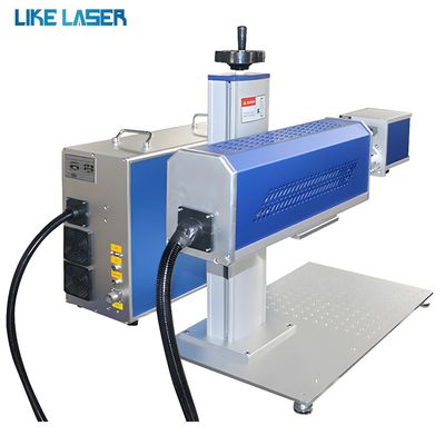Gravação Galvo CO2 Ov Laser não metálico com sistema de arrefecimento por ar e correia transportadora 30W 60W