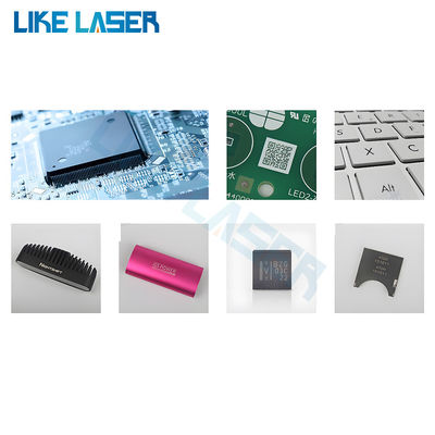 Máquina de gravação a laser de fibra de resfriamento a ar com certificação CE para chupeta