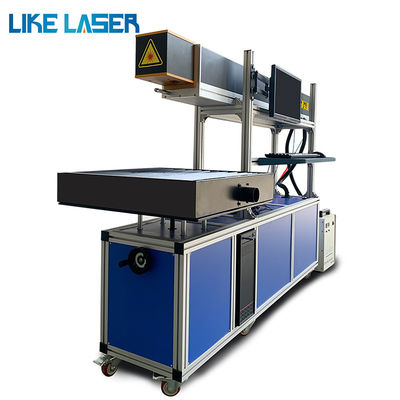 80W 100W 130W Máquina de Marcação a Laser Galvo de CO2 para Gravação de Cristal de Cerâmica de Tubos de Vidro