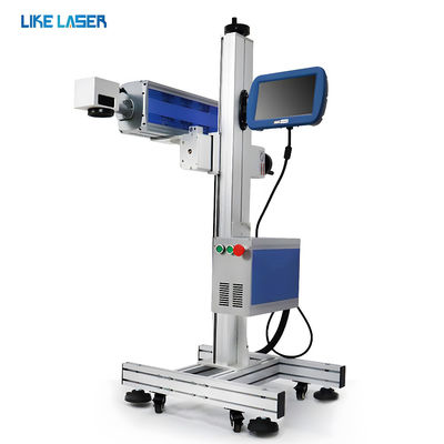 Máquina de marcação a laser voadora para área de marcação padrão de escritório 175mm * 175mm
