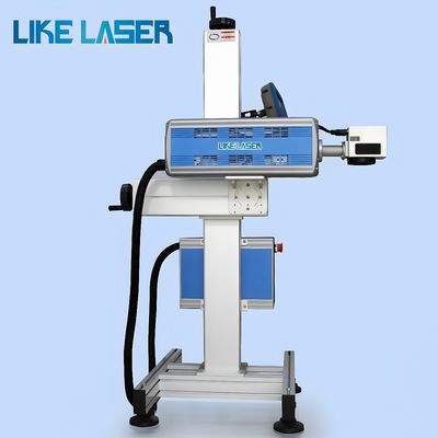 Máquina de marcação a laser voadora para área de marcação padrão de escritório 175mm * 175mm