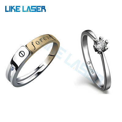 LIKE-F-DLM-001 Desktop Raycus 20W 30W 50W 70W Fibra Laser Marker Máquina CNC para copos de Yeti