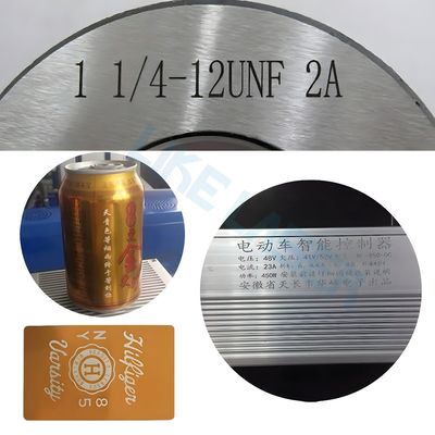 LIKE-F-DLM-001 Desktop Raycus 20W 30W 50W 70W Fibra Laser Marker Máquina CNC para copos de Yeti